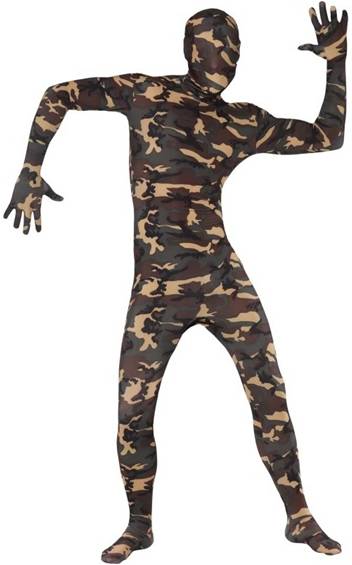 ARMY CAMOUFLAGE SKIN SUIT