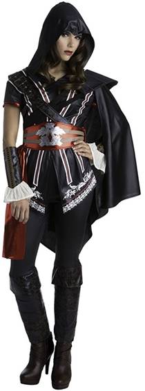 ASSASSIN'S CREED SEXY EZIO COSTUME FOR WOMEN