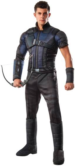 AVENGERS DELUXE HAWKEYE COSTUME FOR MEN