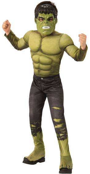 DELUXE AVENGERS INFINITY WAR HULK COSTUME FOR BOYS