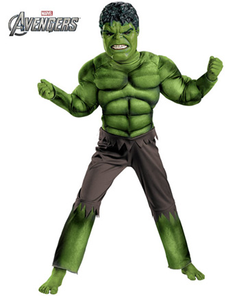 AVENGERS INCREDIBLE HULK WITH MUSCLE TORSO