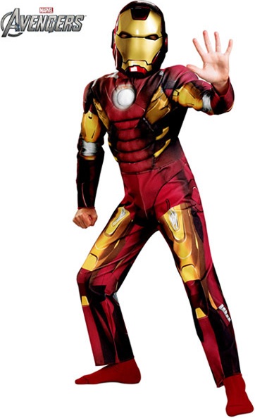 AVENGERS IRON MAN WITH MUSCLE TORSO