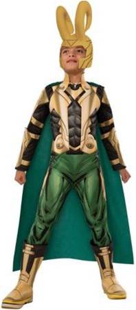 AVENGERS DELUXE LOKI COSTUME FOR BOYS