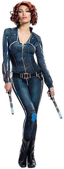 SEXY BLACK WIDOW AVENGERS AGE OF ULTRON COSTUME