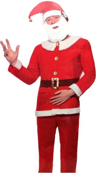 BARGAIN SANTA SUIT