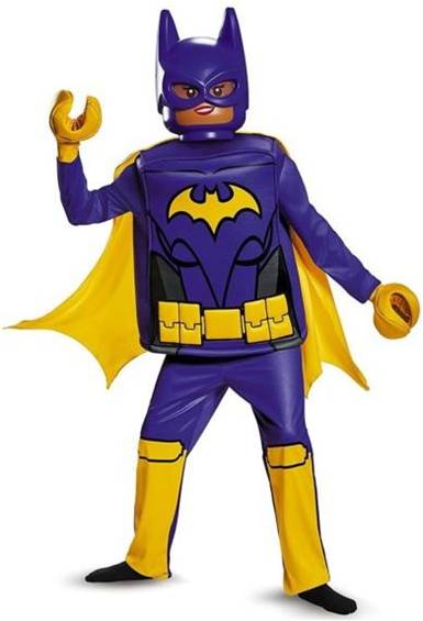 DELUXE LEGO BATGIRL COSTUME FOR GIRLS