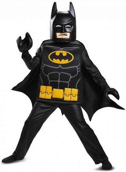 DELUXE LEGO BATMAN COSTUME FOR BOYS