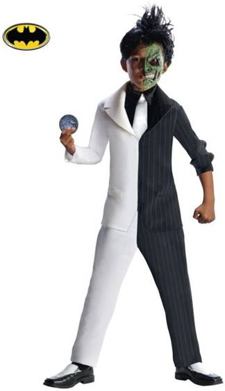 DELUXE TWO FACE COSTUME FOR BOYS