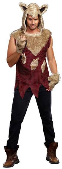 BIG BAD WOLF COSTUME FOR MEN