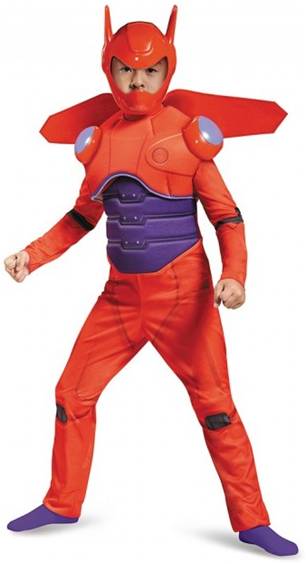 BIG HERO 6 BAYMAX COSTUME FOR BOYS