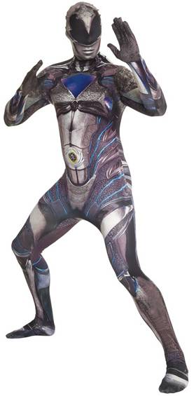 BLACK RANGER POWER RANGERS MOVIE ADULT MORPH SUIT