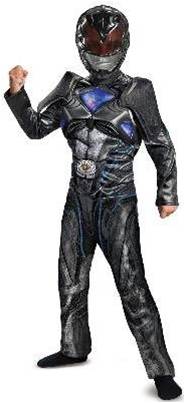 POWER RANGERS MOVIE BLACK RANGER COSTUME FOR BOYS