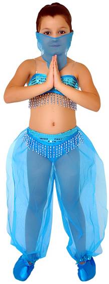 ARABIAN PRINCESS (BLUE) COSTUME FOR GIRLS