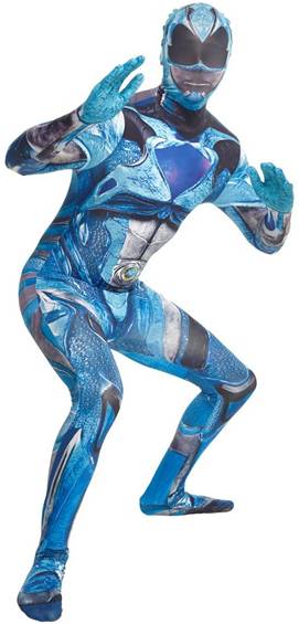 BLUE RANGER POWER RANGERS MOVIE ADULT MORPH SUIT