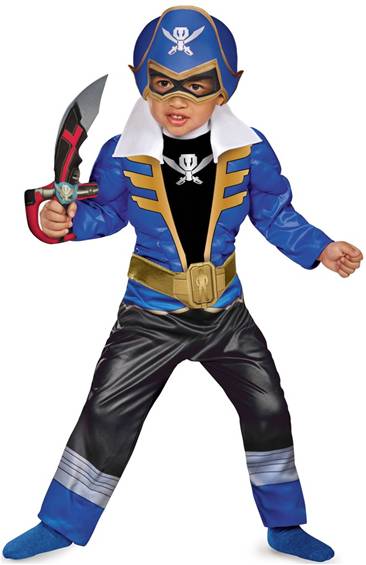 BLUE RANGER SUPER MEGAFORCE WITH MUSCLE CHEST