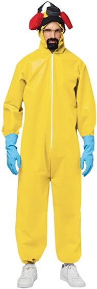 BREAKING BAD HAZMAT SUIT PLUS SIZE