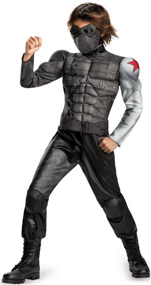 CAPTAIN AMERICA WINTER SOLDIER WITH MUSCLE TORSO