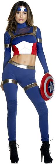 SEXY FINE FIGHTER COSTUME FOR WOMEN