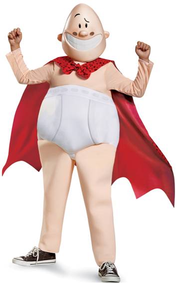 CAPTAIN UNDERPANTS COSTUME FOR BOYS