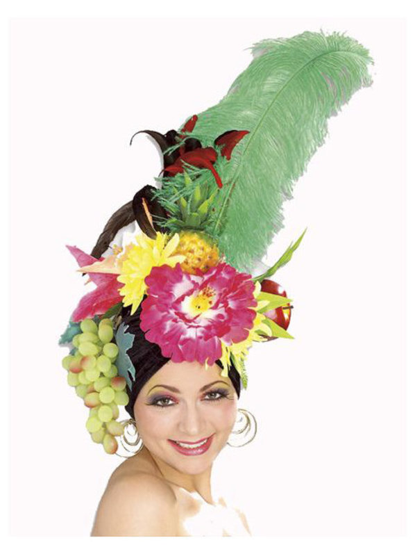 CARMEN MIRANDA TROPICAL FRUIT HAT