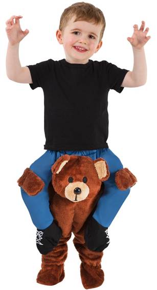 CARRY ME TEDDY BEAR PIGGYBACK COSTUME FOR KIDS