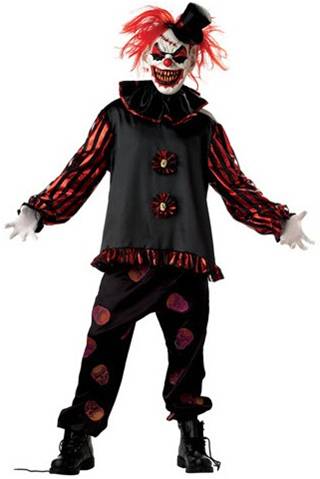 CARVER THE KILLER CLOWN COSTUME FOR MEN