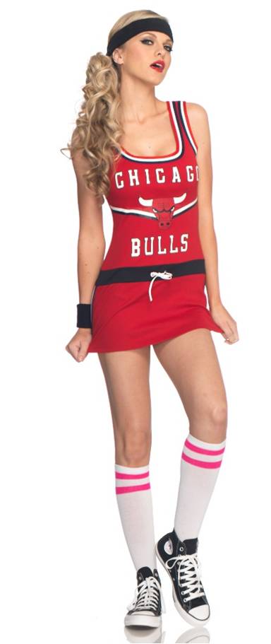 CHICAGO BULLS PLAYER DRESS COSTUME