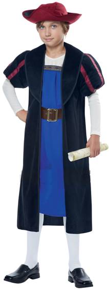 CHRISTOPHER COLUMBUS COSTUME FOR BOYS