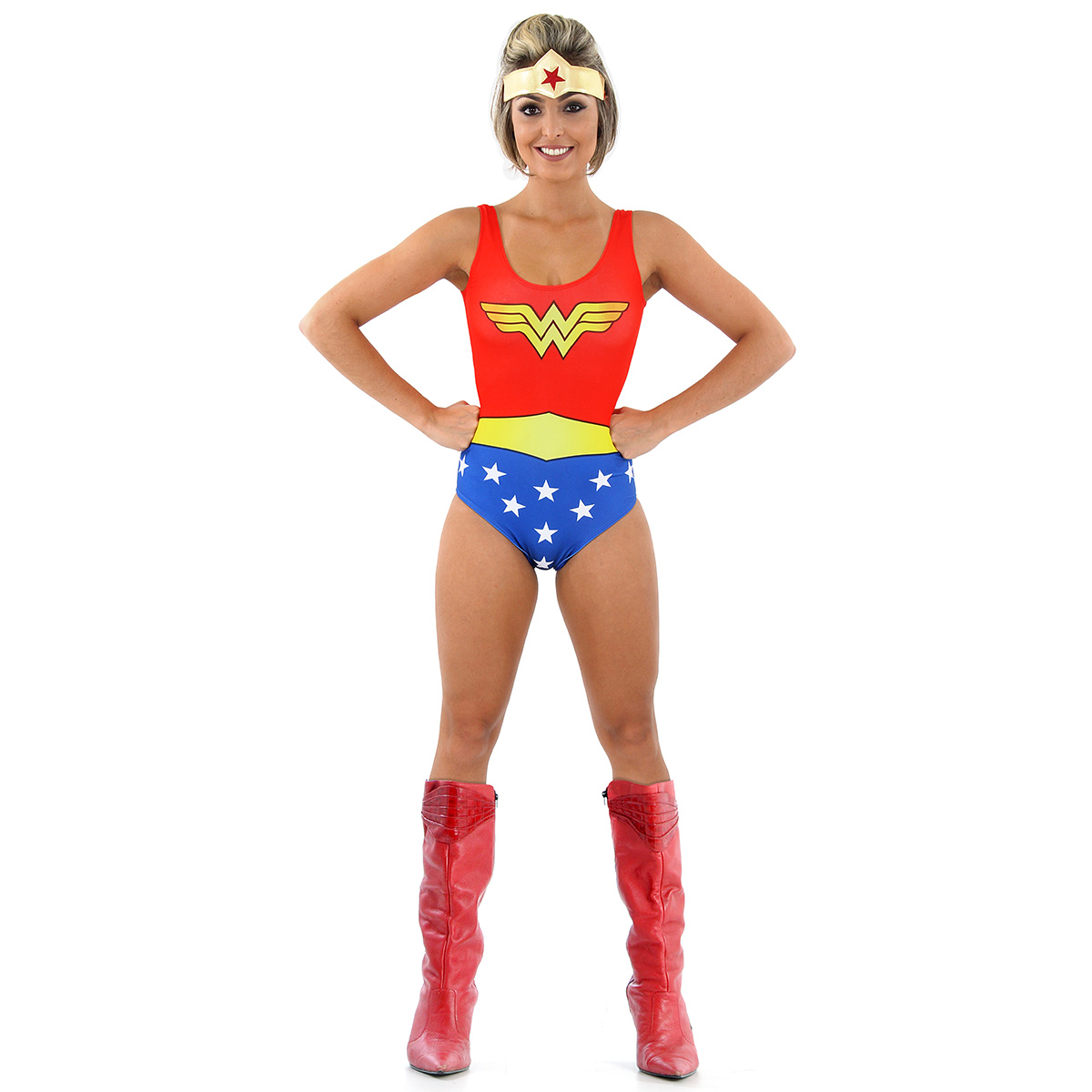 CLASSIC LOOK WONDER WOMAN COSTUME FOR WOMEN