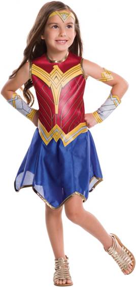 CLASSIC WONDER WOMAN COSTUME FOR GIRLS