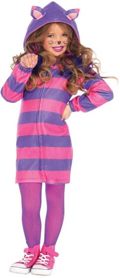 CUTE CHESHIRE CAT COSTUME FOR GIRLS