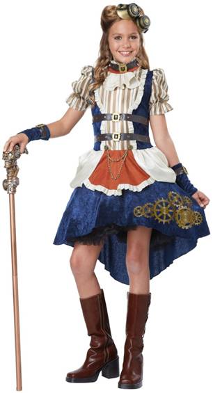 CUTE STEAMPUNK COSTUME FOR GIRLS