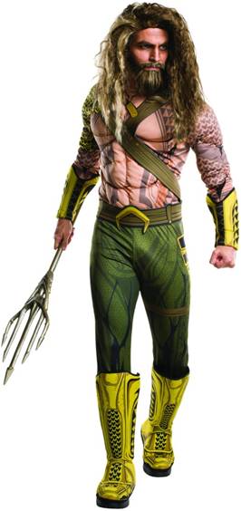 BATMAN vs. SUPERMAN DELUXE AQUAMAN COSTUME FOR MEN