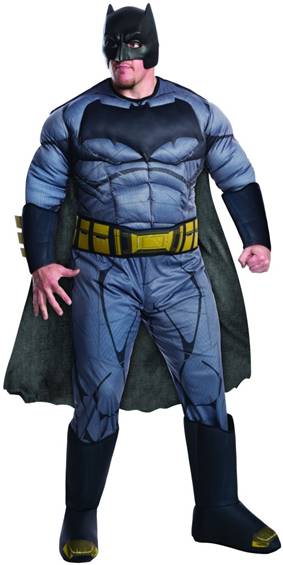 BvS DELUXE BATMAN COSTUME FOR PLUS SIZE MEN