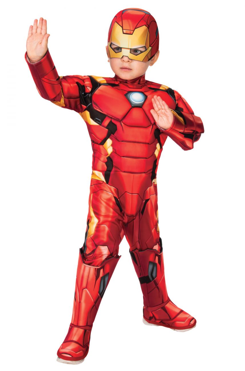 AVENGERS DELUXE IRON MAN COSTUME FOR TODDLERS