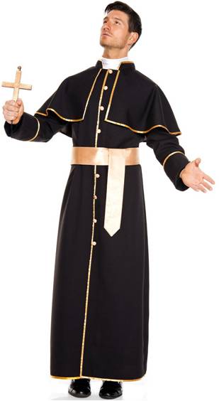 DELUXE PRIEST COSTUME FOR MEN