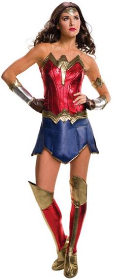 BvS DELUXE WONDER WOMAN COSTUME FOR WOMEN