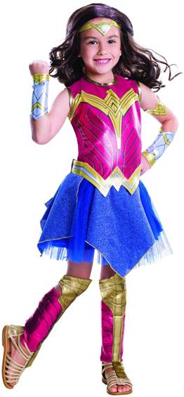 DELUXE WONDER WOMAN COSTUME FOR GIRLS