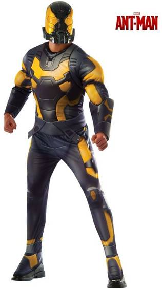 DELUXE YELLOW JACKET COSTUME FOR MEN ANT-MAN MOVIE