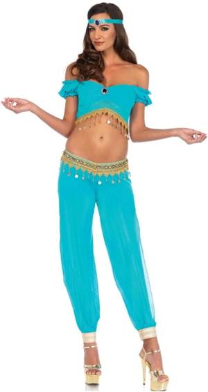 DESERT BEAUTY PRINCESS JASMINE COSTUME FOR WOMEN