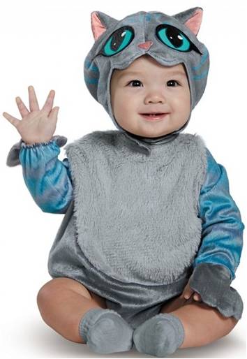 CHESHIRE CAT COSTUME FOR NEWBORNS AND INFANTS