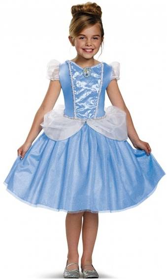 CLASSIC DISNEY'S CINDERELLA COSTUME FOR GIRLS