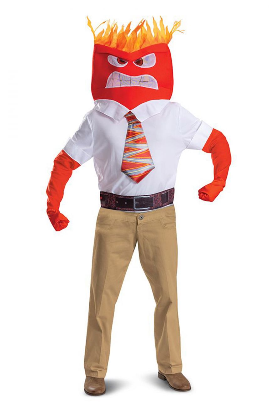 INSIDE OUT ANGER ADULT COSTUME KIT