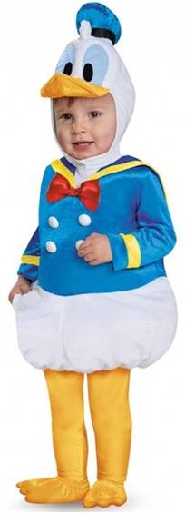 PRESTIGE QUALITY DONALD DUCK COSTUME FOR INFANTS