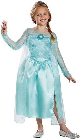 PROMO ELSA FROZEN COSTUME FOR GIRLS