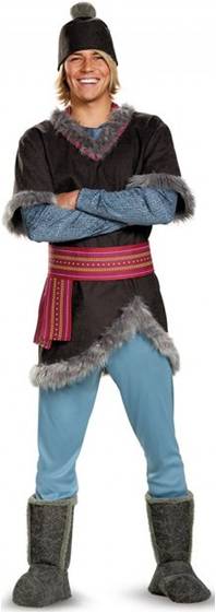 DISNEY'S FROZEN DELUXE KRISTOFF COSTUME FOR MEN