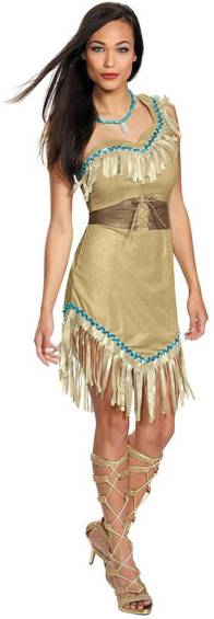 DISNEY'S POCAHONTAS PRESTIGE COSTUME FOR WOMEN