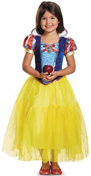 DELUXE SNOW WHITE COSTUME FOR GIRLS