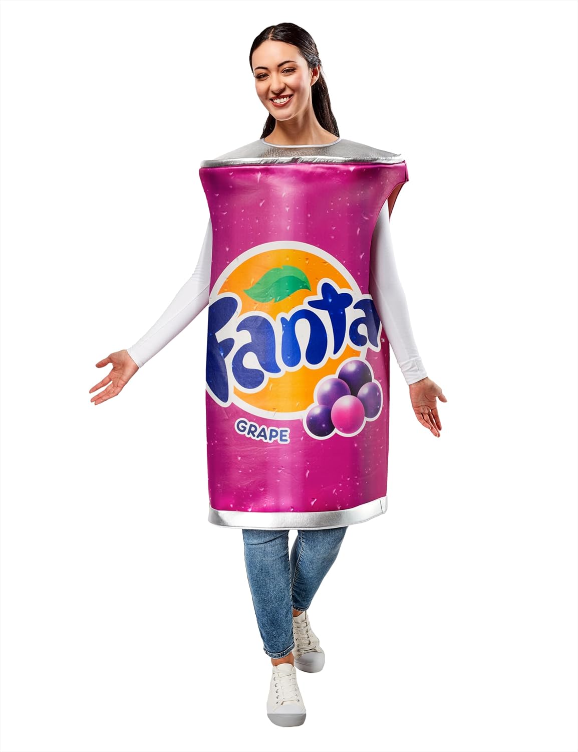 FANTA GRAPE CAN COSTUME FOR ADULTS