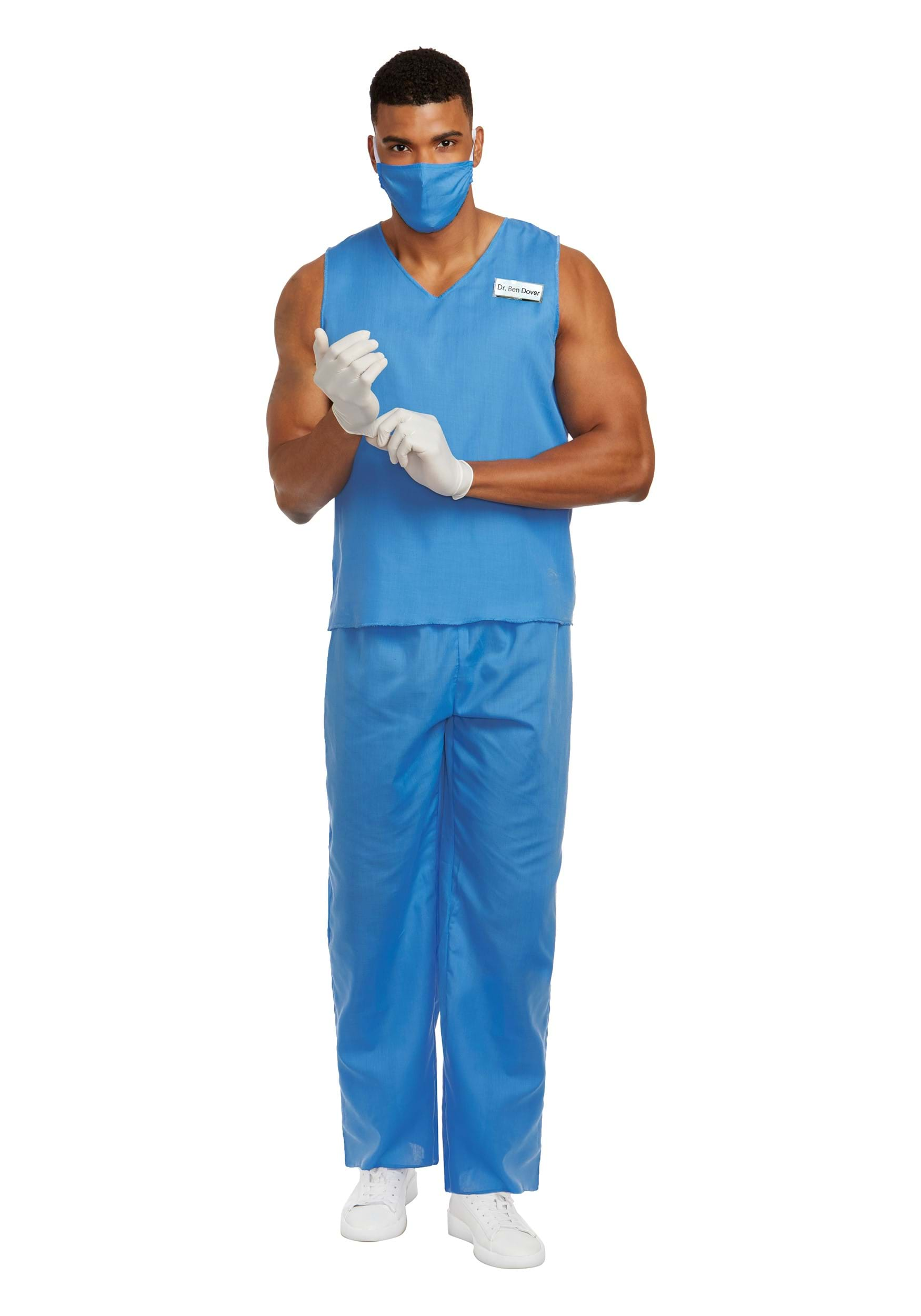 DR. BEN DOVER SEXY SURGEON COSTUME FOR MEN